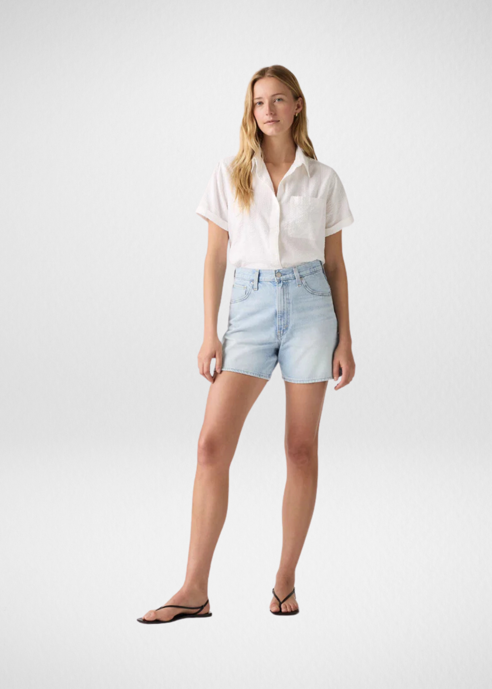 LEVI'S 26 LEVI'S CINCH MID THIGH SHORTS