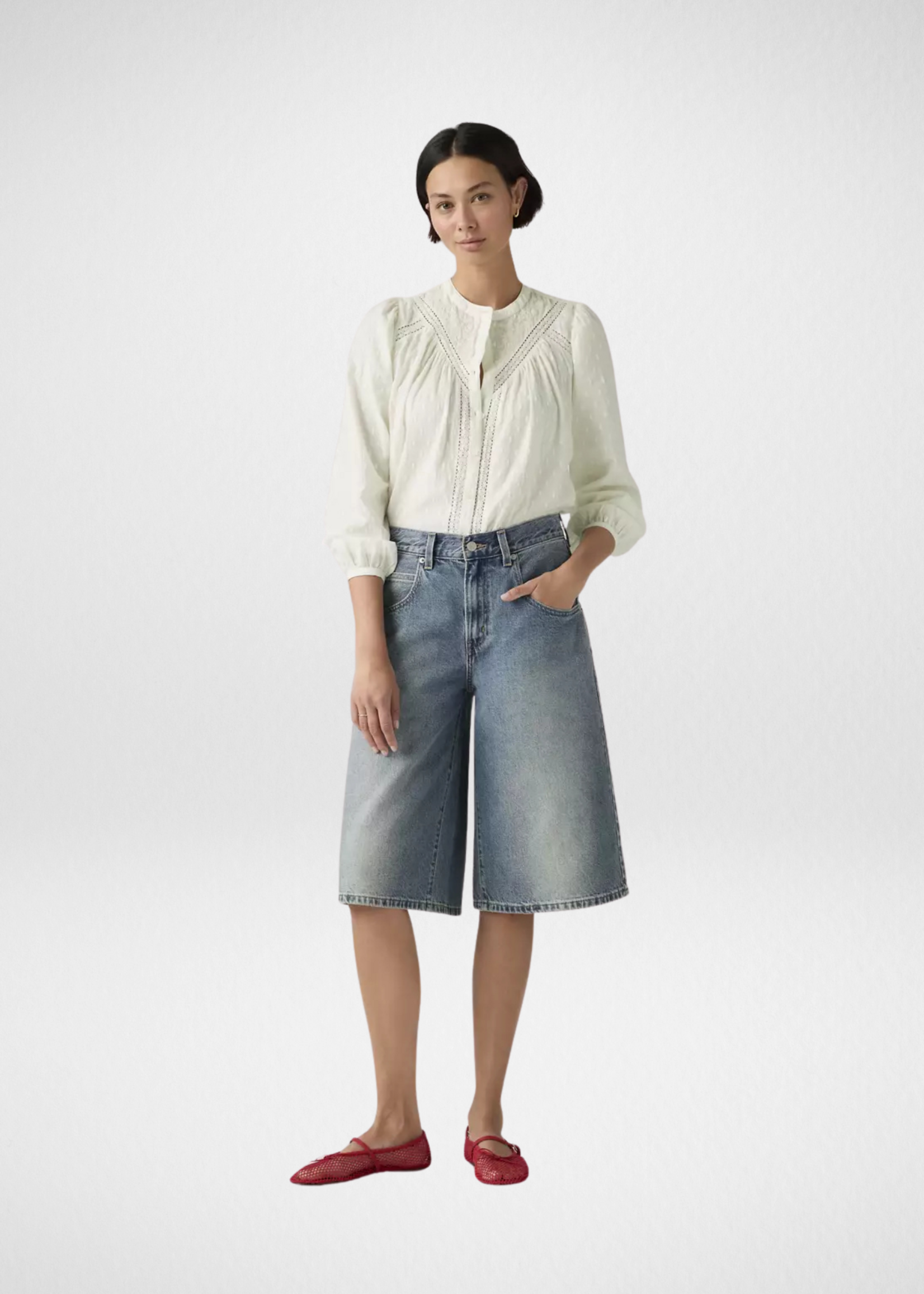 LEVI'S 26 LEVI'S SUPER BAGGY JORT