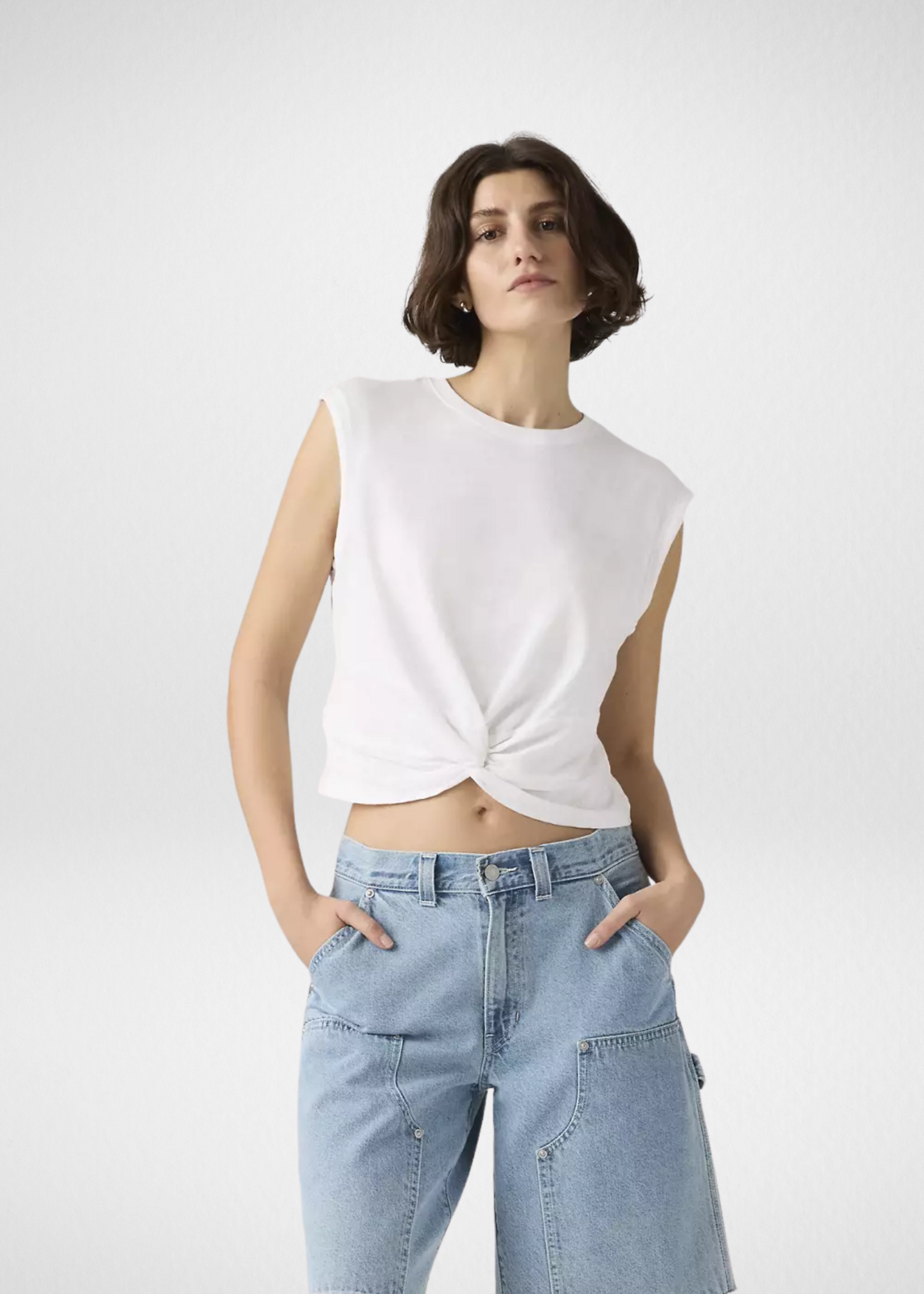 LEVI'S 26 LEVI'S JEMMA KNOT TEE