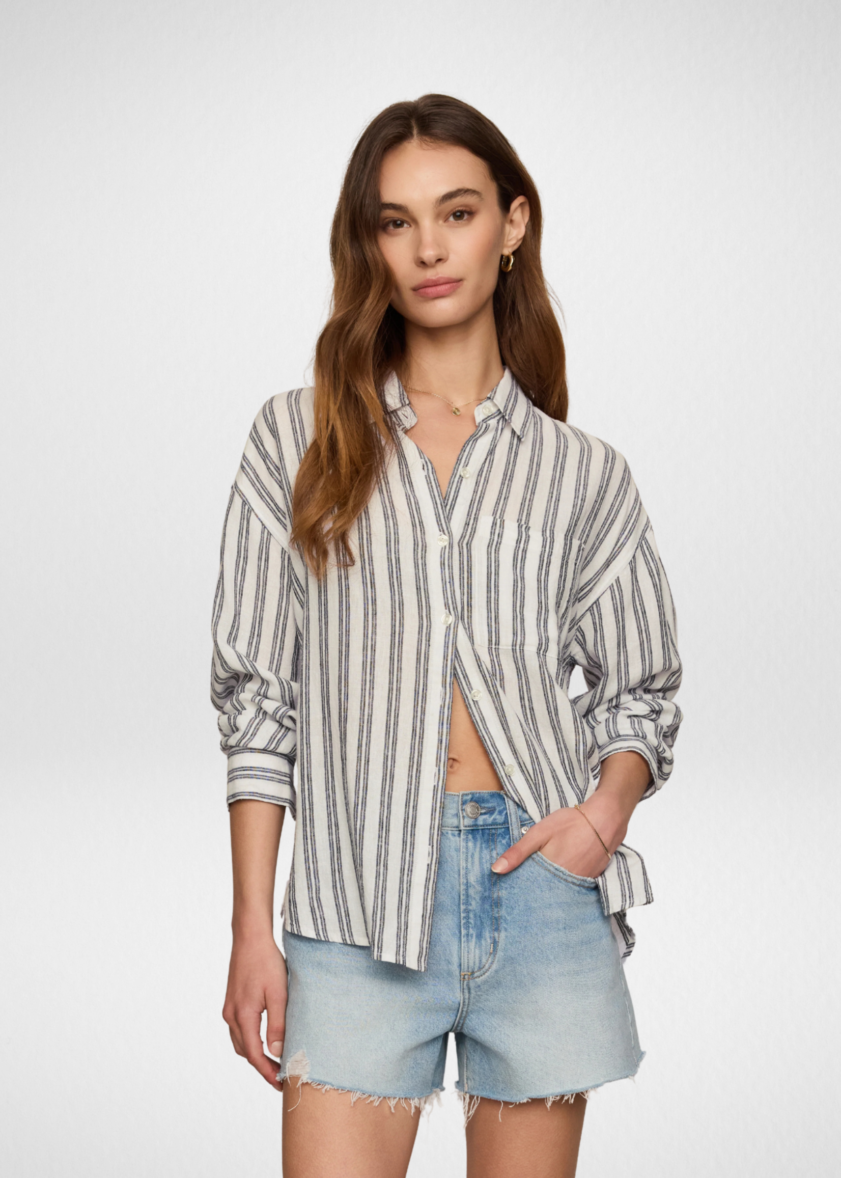 Z SUPPLY 26 Z SUPPLY PERFECT STRIPED BUTTON UP