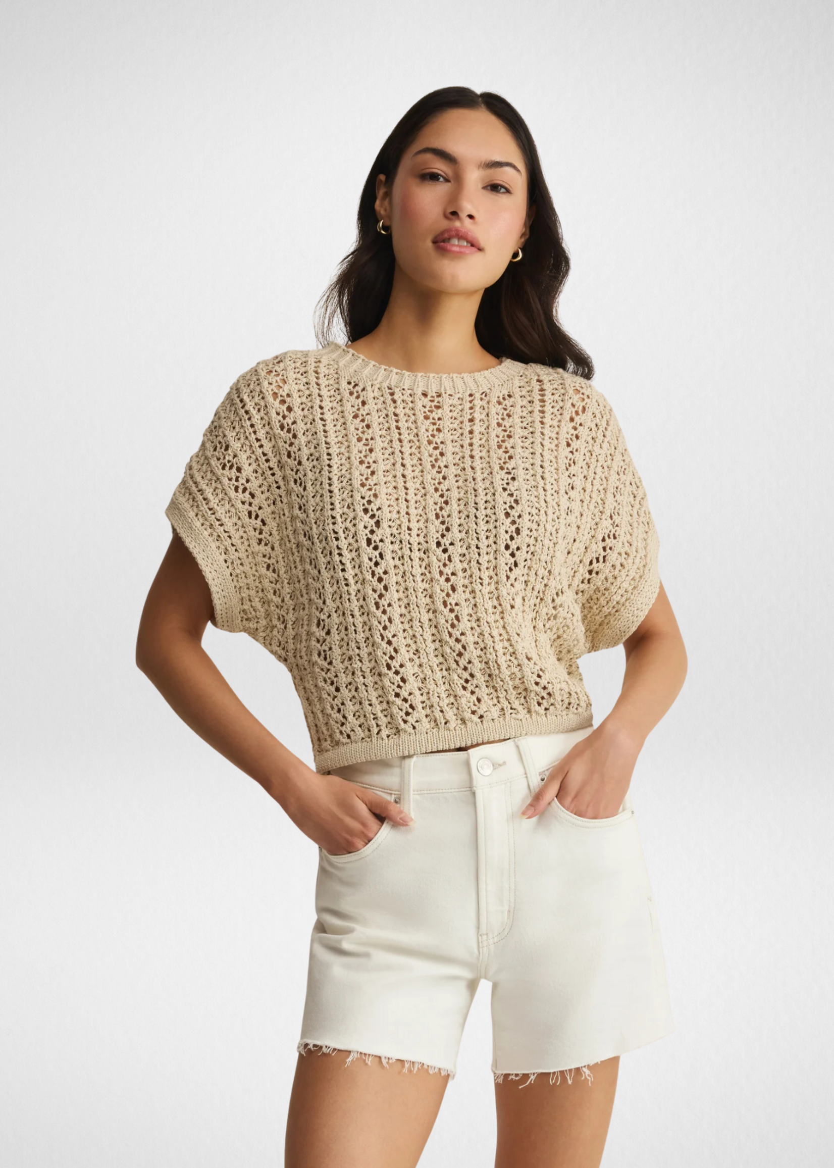 Z SUPPLY 26 Z SUPPLY BALLAST CROCHET TOP