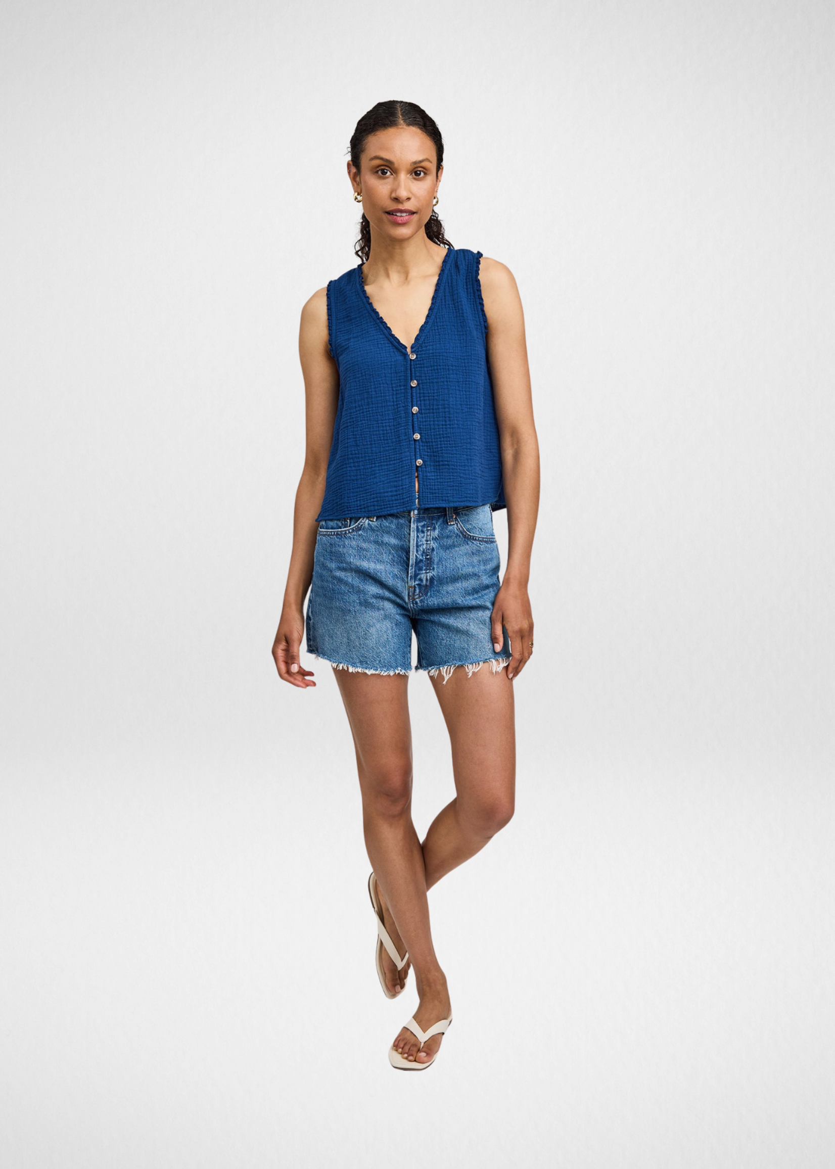 GENTLE FAWN 26 GENTLE FAWN 5 BREANNA GAUZE TOP