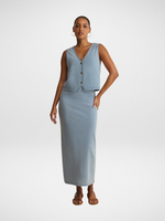 Z SUPPLY 26 Z SUPPLY NOELLE JERSEY DENIM TOP