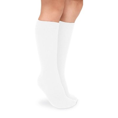 Jefferies Socks White Knee Sock 2PK