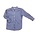 Zuccini Royal Blue Check Woven Dress Shirt