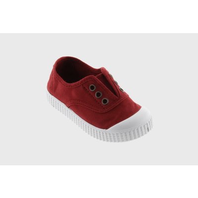 Victoria No Lace Sneaker Rojo (Red)