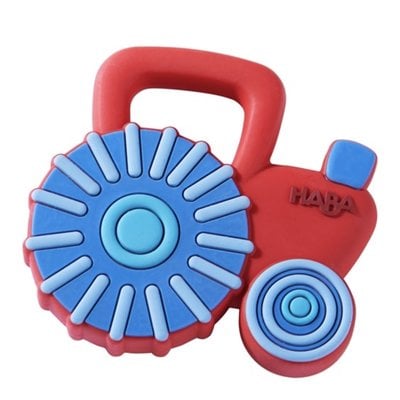 HABA Tractor Silicone Teether