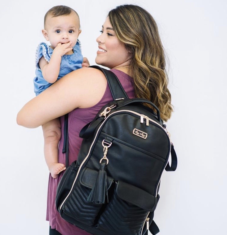 Jetsetter Black Boss Backpack Diaper Bag Doodlebugs Children S Finery Gifts