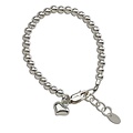 Cherished Moments Camry Sterling Silver Bracelet w/Heart