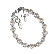 Cherished Moments Kaitlyn Sterling Silver Cross Bracelet