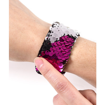 Giftcraft Inc. Sequin Slap Band