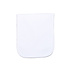Baby Bliss White Pima Burping Pad White Trim
