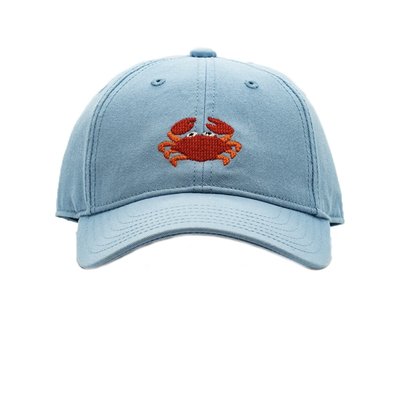 Harding Lane Crab on Faded Chambray Baseball Hat