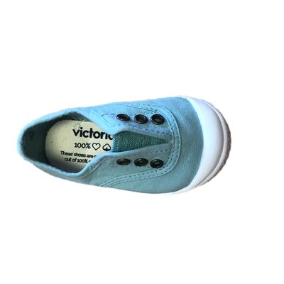 Victoria No Lace Manzana Sneaker (Aqua)