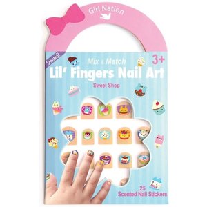 Girl Nation Lil' Fingers Nail Art- Sweet Shop