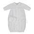 Feltman Brothers White Smocked Neutral Baby Take Me Home Gown