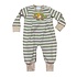 Squiggles Dinosaur Stripe Coverall