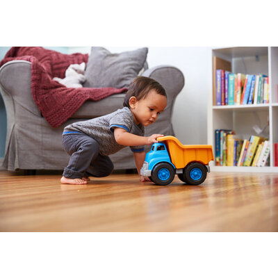 Dump Truck- Blue/Orange