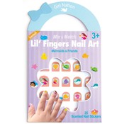 Girl Nation Lil' Fingers Nail Art-Mermaids & Friends