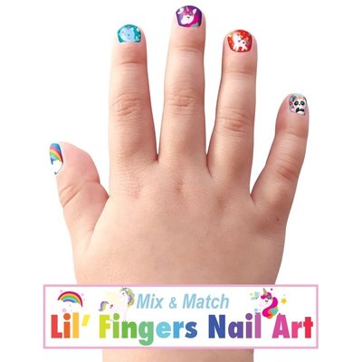 Girl Nation Lil' Fingers Nail Art-Unicorn Fantasy