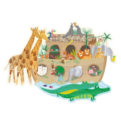 Floss and Rock Jungle 100PC 3 in 1 Puzzle in Case