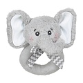 Bearington Collection Lil' Spout Elephant Ring Rattle