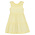 Luli & Me Yellow Swiss Dot Tiered Dress
