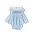 Sarah Louise Blue and White Dress with Panty