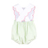 Sophie & Lucas Green/Pink Double Bubble Emmy Overall