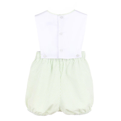 Sophie & Lucas Green Double Bubble Boy Overall