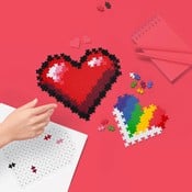 Plus-Plus USA Puzzle by Number- Hearts