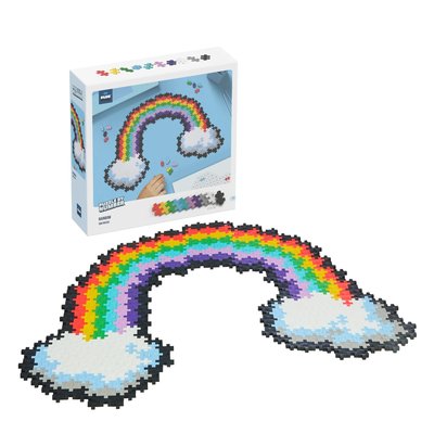 Plus-Plus USA Puzzle by Number- Rainbow