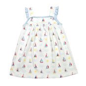 Baby Loren Sail Away Pima Sun Dress
