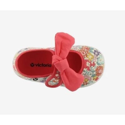 Victoria Bow Coral Floral Maryjane Sneaker