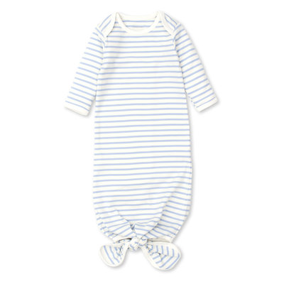 Kissy Kissy Blue Stripe Knotted Sack Gown