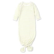 Kissy Kissy Green Stripe Knotted Sack Gown