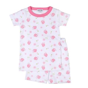 Magnolia Baby Pink Little Love Bug Short Pajama