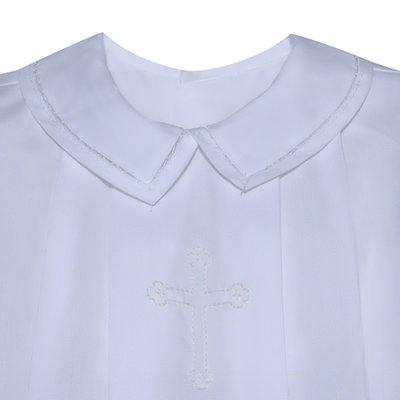 Baby Sen White Carson Boy Baptism Gown