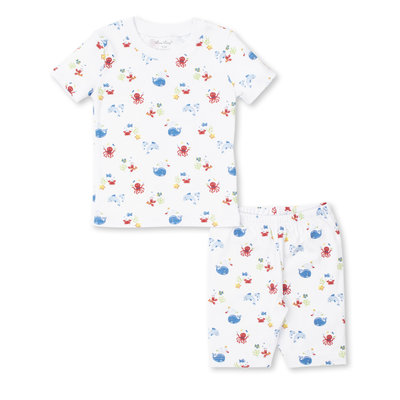 Kissy Kissy Blue Ocean Outing Snug Pajama Set