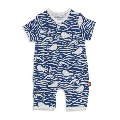 Magnificent Baby Whale Hello There Modal Magnetic Romper