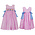 Anavini Sailboats Pink Sleeveless Dress w/Side Bows