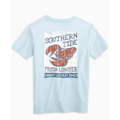 Southern Tide Dream Blue Fresh Lobster Tee