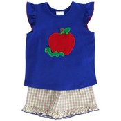Bailey Boys A is for Apple Girls Short Set