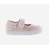 Metallic Light Rosa Velcro Mary Jane