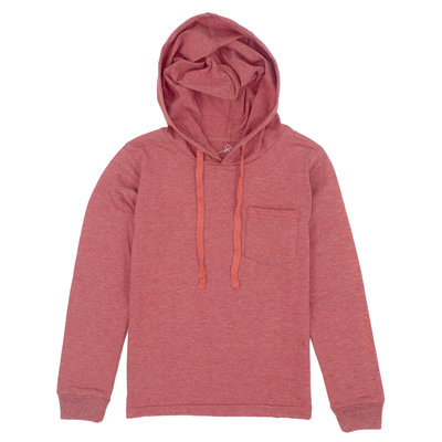 Properly Tied Rustic Red Heather Gulf Hoodie