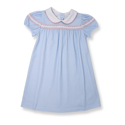 Lullaby Set 123...Cute as can B Light Blue Kendall Dress