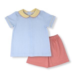 Set Fashions Hooray! It's Your Special Day Light Blue Sibley Short Set