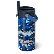 Swig Cool Camo Flip + Sip Slim Tumbler