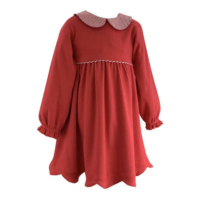 Ishtex Textile Products, Inc Red Empire Dress