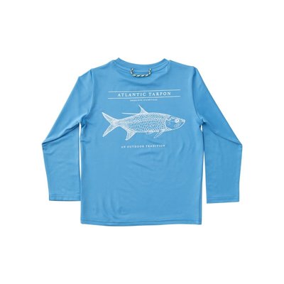Prodoh Azure Blue LS Performance T-shirt